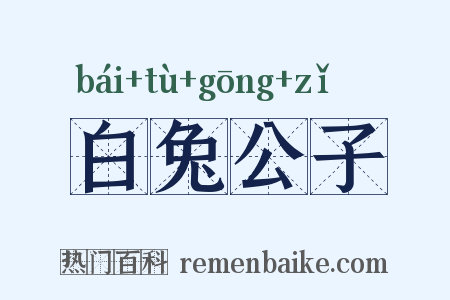 白兔公子是什么意思的图片